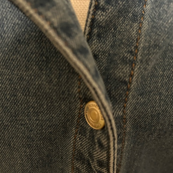 Denim Button-Up Dress - Picture 4 of 5